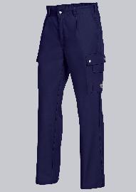 BP® CottonPlus Bundhose mit Handytasche 1477 720 10, dunkelblau Produktbild